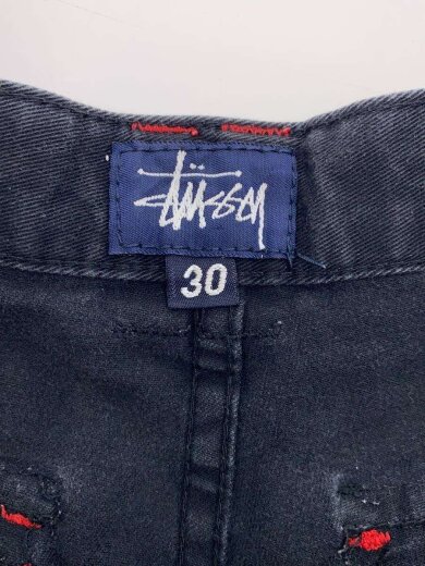 商品画像：ショートパンツ/30/コットン/BLK/退色有/USA製/カーゴ// 4
