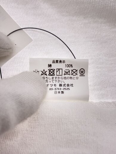 商品画像：Tシャツ/L/コットン/WHT/XX20TE012 5