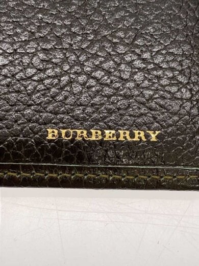 商品画像：3つ折り財布/レザー/BRW/無地/レディース/使用感有 3