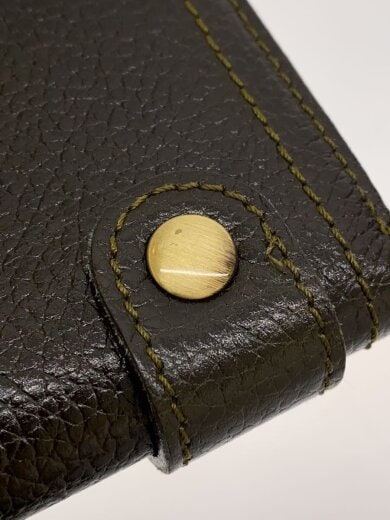 商品画像：3つ折り財布/レザー/BRW/無地/レディース/使用感有 7