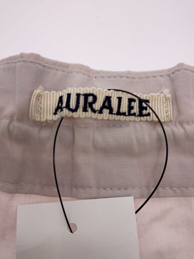 画像：AURALEEボトム/4/コットン/WHT/A20SP03TN//4
