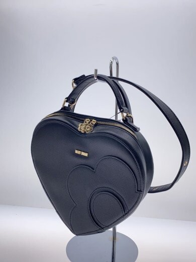商品画像：ショルダーバッグ/--/BLK/2WAY/ハートダイカット 2