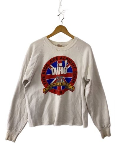 商品画像：スウェット/XL/コットン/WHT/THE WHO 25th ANNIVERSARY/状態考慮// 1