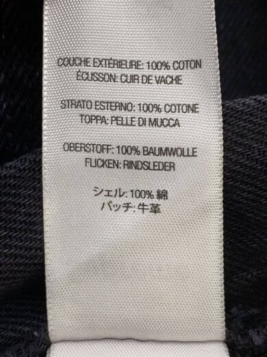 商品画像：ボトム/32/コットン/BLK/24SS/S Logo Rigid Baggy Jean 5