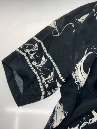 商品画像：アロハシャツ/M/レーヨン/BLK/191TSNH-SHM06/19SS/アロハソードフィッシュ 5