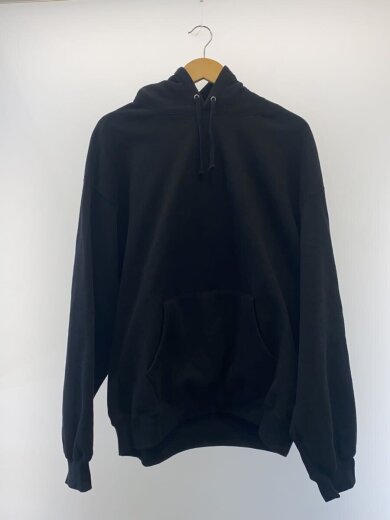 商品画像：パーカー/XL/コットン/BLK/Satin Applique Hooded Sweatshirt 1