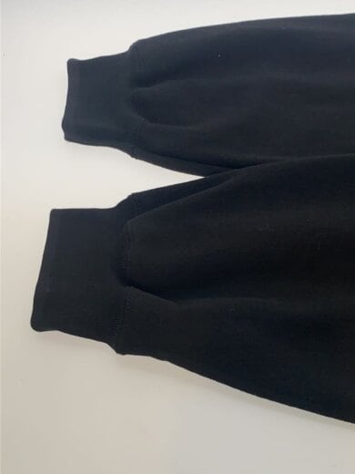 商品画像：パーカー/XL/コットン/BLK/Satin Applique Hooded Sweatshirt 5