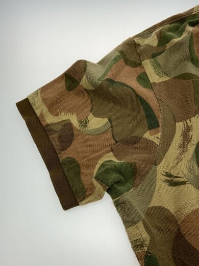 商品画像：ポロシャツ/XL/コットン/KHK/カモフラ/90s/COSTOM FIT// 5