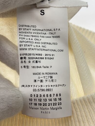 商品画像：レイヤード風ニット・セーター(薄手)/S/レーヨン/WHT/S32HA0398 S15247// 4