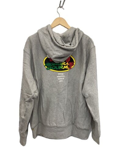 商品画像：90s～00s/裏地サーマル/ジップパーカー/XXL/コットン/GRY/無地// 2