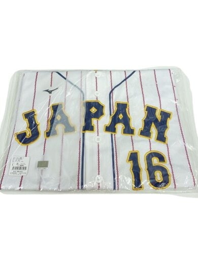 商品画像：12JCAU9028 大谷翔平ユニフォーム/2023WBC/16番/ハイクオリティ/L/ポリエステル/WHT/12JCAU9028// 1
