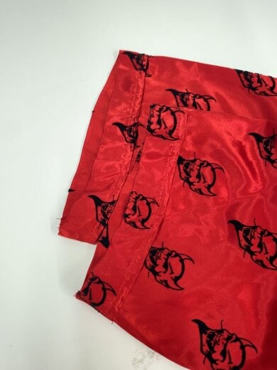 商品画像：trac edwards/半袖シャツ/M/シルク/RED/総柄// 4