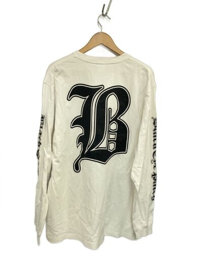 商品画像：袖プリント/長袖Tシャツ/XL/コットン/WHT// 2