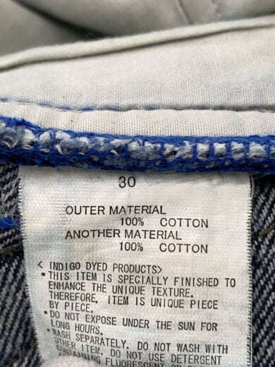 商品画像：ストレートパンツ/30/デニム/IDG 5