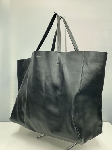 商品画像：ホリゾンタルカバ/カーフスキン/トートバッグ/レザー/BLK// 2