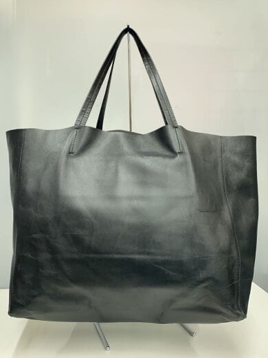 商品画像：ホリゾンタルカバ/カーフスキン/トートバッグ/レザー/BLK// 3