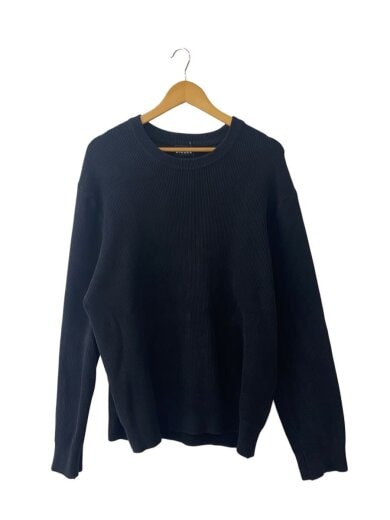 商品画像：K-ATHENSNEW/ニット・セーター(厚手)/L/コットン/BLK/A12742// 1