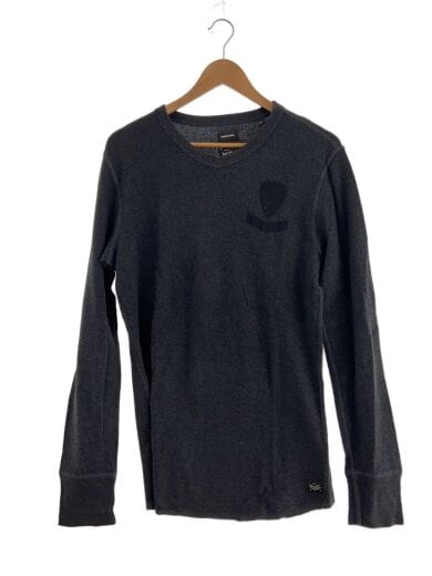 商品画像：長袖Tシャツ/XL/コットン/GRY 1