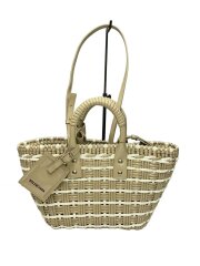 BISTRO XS/ビストロバスケットバッグ/トートバッグ/エナメル/BEG/671342