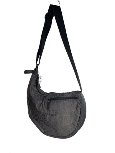 商品画像：ショルダーバッグ/ナイロン/GRY 2