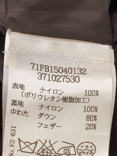 商品画像：ダウンベスト/44/ナイロン/BLK/71FB15040132 4