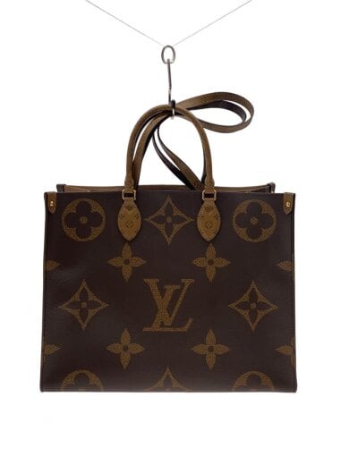 商品画像：オンザゴーGM_モノグラム・ジャイアント/PVC/BRW/総柄/M45320 1