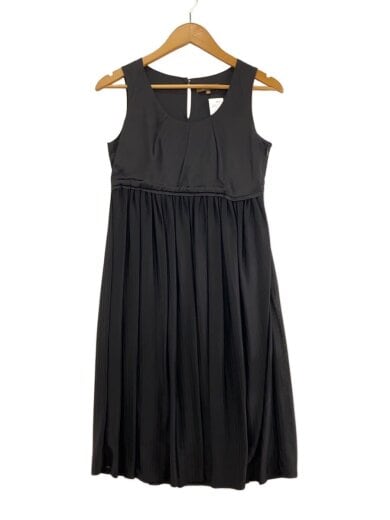 商品画像：ノースリーブワンピース/38/シルク/BLK/11-06-71-06208 1