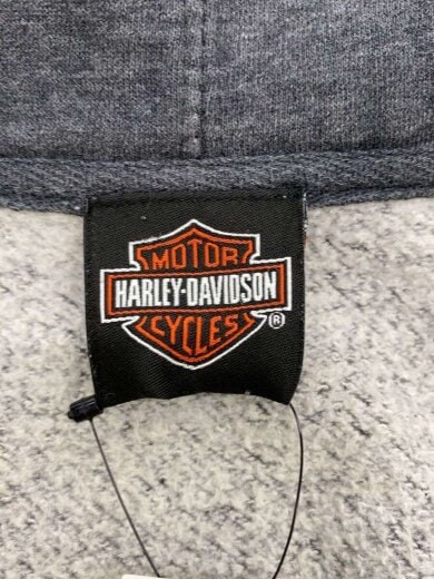 商品画像：ジップパーカー/M/コットン/GRY 3