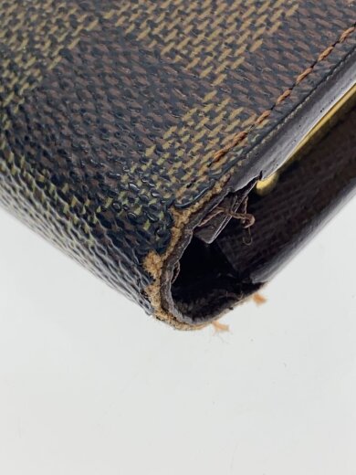 商品画像：ポルト・モネ・ビエ・ヴィエノワ_ダミエ・エベヌ/PVC/BRW/メンズ 7