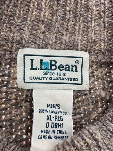 商品画像：90s/ニット・セーター(厚手)/XL/ウール/BRW/無地 3