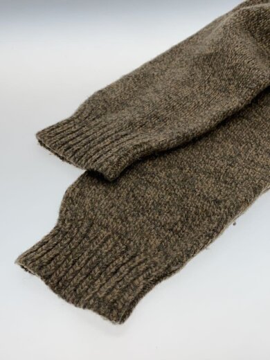 商品画像：90s/ニット・セーター(厚手)/XL/ウール/BRW/無地 4