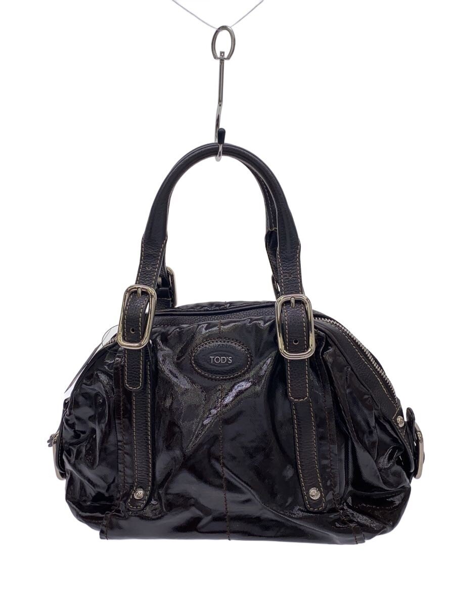 TOD’S / ハンドバッグ/レザー/BLK
