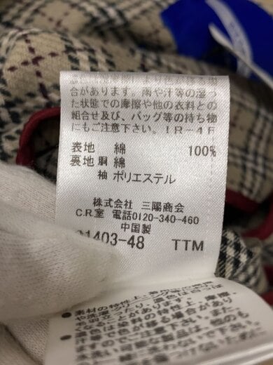 商品画像：トレンチコート/40/コットン/BEG/E1A17-130-42 4