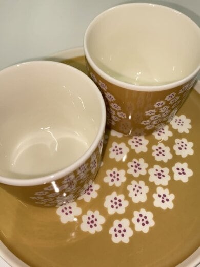 商品画像：PUKETTI/タンブラー&プレートセット/3点セット/BRW/カップ/皿/マリメッコ/ 4