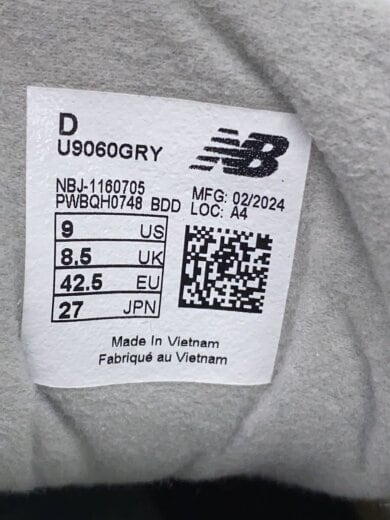 商品画像：U9060/グレー/27cm/GRY// 5