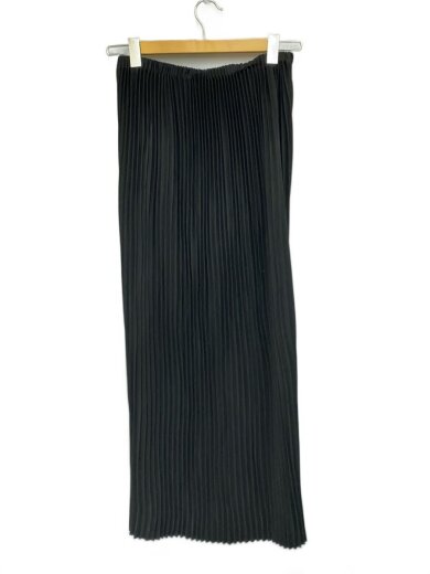 商品画像：ロングスカート/36/ポリエステル/BLK/無地/300EA631-2230// 2