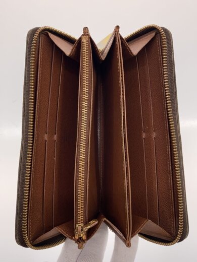 商品画像：1)ジッピー・ウォレット_モノグラム・キャンバス/PVC/BRW/メンズ 4