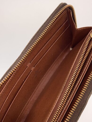 商品画像：1)ジッピー・ウォレット_モノグラム・キャンバス/PVC/BRW/メンズ 6