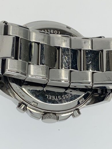 商品画像：クォーツ腕時計/アナログ/ステンレス/BLK/SLV/SS/FS4736 7