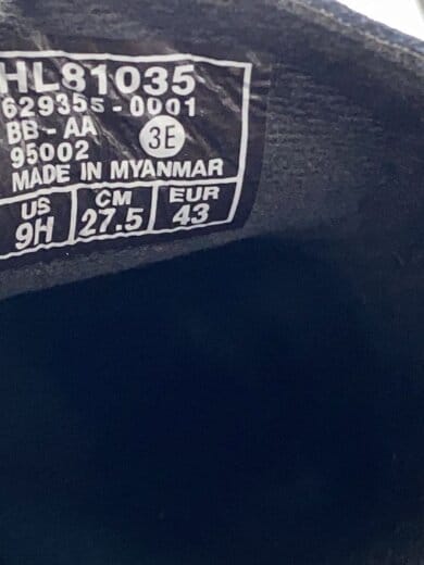 画像：Hawkinsローファー/27.5cm/BLK/スウェード/HL81035//5