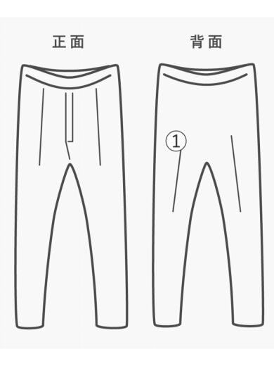 商品画像：21AW/TASLAN NYLON CHINO CLOTH ELASTIC/3/ナイロン/BLK/YX-P46-631 8