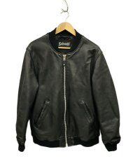 LEATHER BOWERY JACKET/ライダースジャケット/XL/羊革/BLK/782-39500