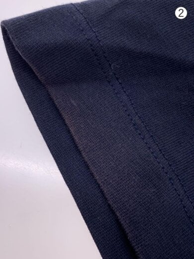 商品画像：Tシャツ/M/コットン/NVY/無地/h20918c00025 7