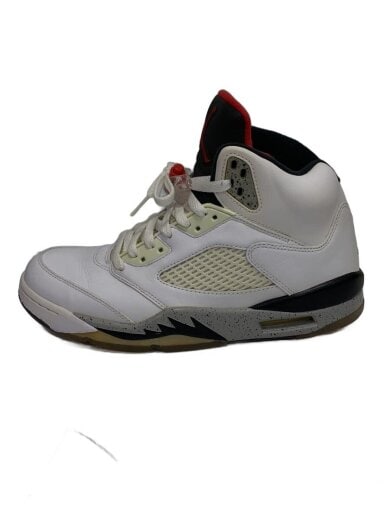 商品画像：AIR JORDAN 5 RETRO/エアジョーダンレトロ/ホワイト/136027-104/27.5cm/WHT 1