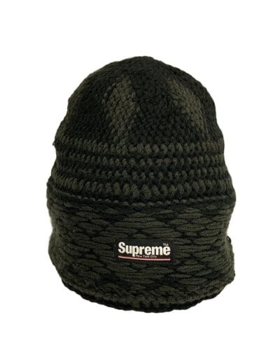 商品画像：25FW/diamond beanie/ニットキャップ/--/アクリル/BLK/メンズ 1