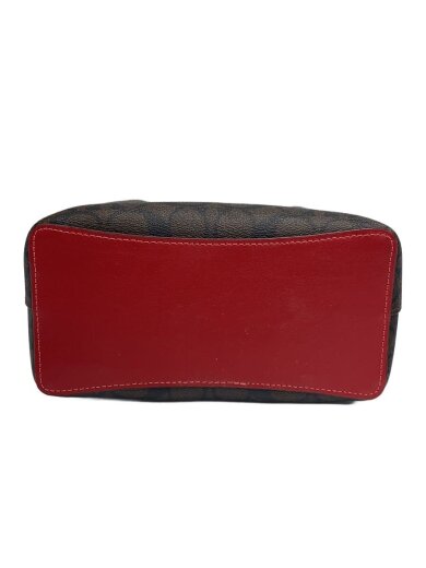 商品画像：ショルダーバッグ/レザー/BRW/総柄/2312 4