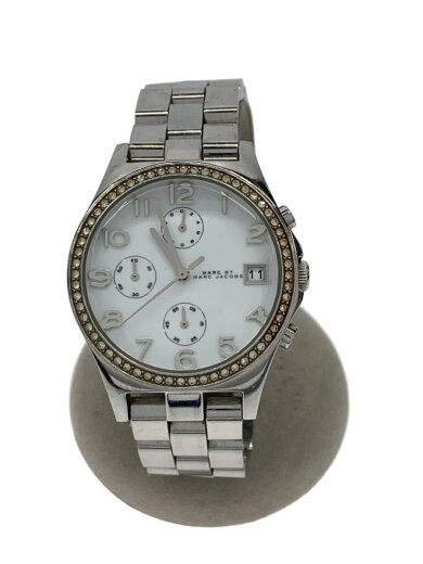 商品画像：クォーツ腕時計/アナログ/ステンレス/WHT/SLV/SS/MBM3072// 1