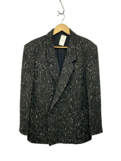 商品画像：テーラードジャケット/M/ウール/BLK/LN34123 1