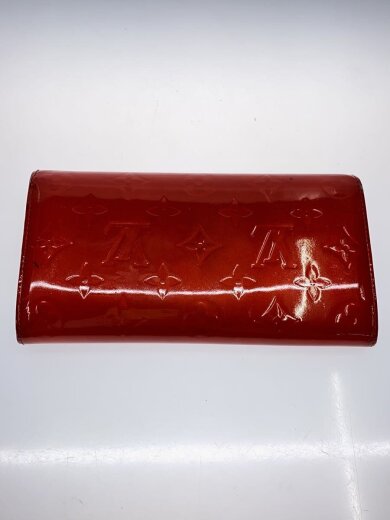 商品画像：ポルト・フォイユ・サラ_モノグラム・ヴェルニ/エナメル/RED/レディース 2