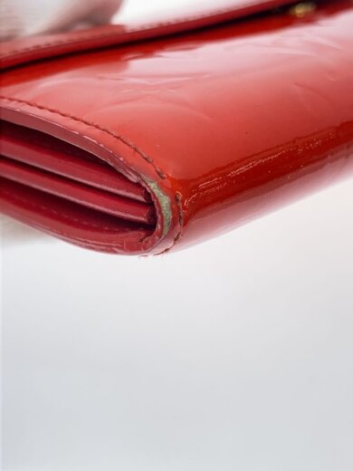 商品画像：ポルト・フォイユ・サラ_モノグラム・ヴェルニ/エナメル/RED/レディース 8